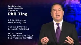Phil Ting, candidate for California State Assembly, District 19, Nov. 2014 election