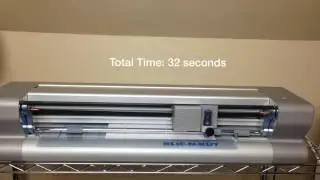 Cutting Machine Speed Test: KNK Zing Air