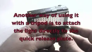 HDV Z96 LCD Video Light Kit Part 1