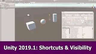 Unity 2019.1 Beta Tutorial : Shortcuts & Scene Visibility