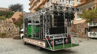 Baraat on wheels Nicky sound dj truck udaipur #djonwheels