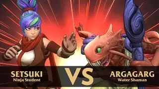 Fantasy Strike SETSUKI vs ARGAGARG