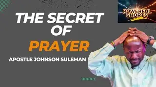 The Secret of Prayer by Apostle Johnson Suleman