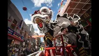 Lion Dance Chinatown, LNY 2022 | CYSM | 墨爾本中華青年會醒獅團