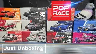Pandem GR Supra | 1087x Darwin Pro | Datsun 620 | Mitsubishi Lancer Evo IV Unboxing 10 Pop Race Cars