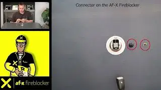 Connector on the AF X Fireblocker