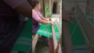 A beautiful Bodo Girl, Weaving The Legacy Of Her People #india #northeastindia #assam #shorts #looms