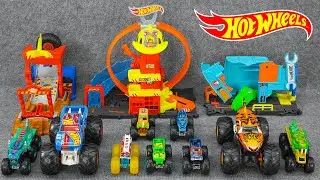 HOT WHEELS ASMR 🔥 97 Mins Hot Wheels City Super Loop Fire Station Playset (No Talking)