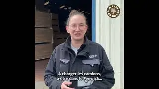 Les métiers du bois se dévoilent chez Ducerf, Nathan, Kylian, Emilie et Florian, caristes
