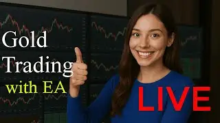 Live Gold (XAUUSD) Trading with EA bot | AI-Based Strategy