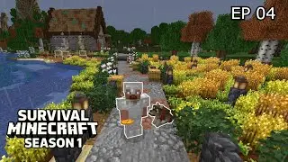 🥰I build my farms | Relaxing Minecraft Survival #minecraft #minecraftsurvival #minecraftrelaxing