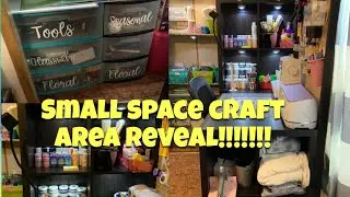 CRAFT ORGANIZATION | SMALL SPACE CRAFT AREA REVEAL