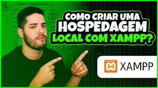 COMO BAIXAR/INSTALAR XAMPP E HOSPEDAR SEU SITE LOCALMENTE (2023)