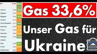 Unser Gas für die Ukraine! Polen schwafelt von US-LNG hat aber keine Kapazitäten! Gasspeicher 33,6%