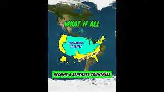 What if Landlocked USA and Coastal USA Became a Separate Countries | Country Comparison | Data Duck