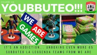 Unboxing EVEN MORE New Subbuteo La Leggenda Teams from We Are Games Youbbuteo