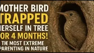 Mother Bird TRAPPED Herself in Tree for 4 MONTHS! The Most EXTREME Parenting in Nature