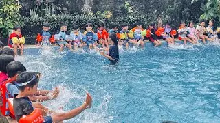Swimming Classes at PAUD Prima Mandiri School