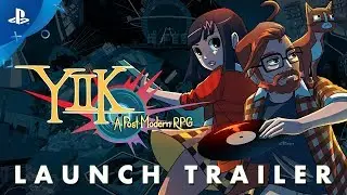 YIIK: A Post-Modern RPG - Launch Trailer | PS4