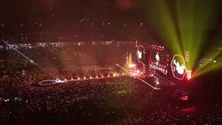 Coldplay  - Fix You LIVE  Singapore  31st March 2017