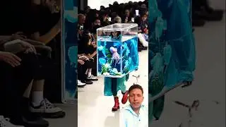 Watch these wild Al models strut the runwaydressed in vibrant sea creature-inspired outfits!#fashion