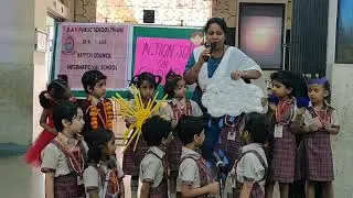Action song  Colours using eco friendly props