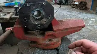 Тестим дрель Дніпро М. Сверлим отверстия. Test drill Dnipro M. Drill holes.