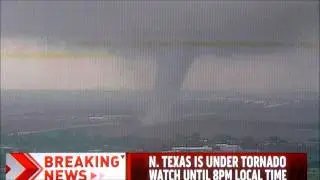 Multiple Tornadoes cause massive damage across Dallas-Fort Worth Texas 4/3/2012
