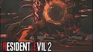Resident Evil 2 Remake 2019 True Ending - Birkin Final Form Boss Fight