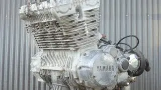 当時物★GX750 XS750S (1J7)★エンジン本体 クランキング動画！