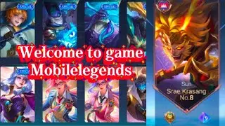 Playing Game Mobilelegends Bang Bang again 