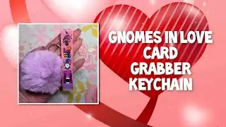 Gnomes In Love / Card Grabber Keychain 