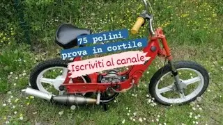 Ciao 75 polini prova on Board
