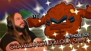 INFAILLABLE CE GRAVALANCH D'ALOLA SHINY (ALOLAN GRAVELER) | LIVE REACTION | Pokemon USUL