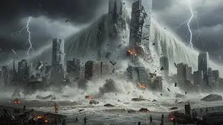 Mega Tsunami Destroys Entire City in Seconds | Unbelievable Natural Disaster Real Footage