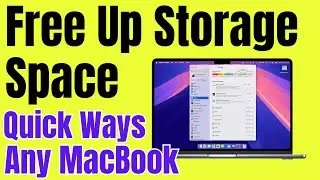 How to Free up Storage Space on MacBook Pro / Air / iMac (Gain ~100 GBs in 1 second)