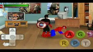 captian American vs evil captain America (captain hydra) fight with Ironman,hulk,spiderman gameplay