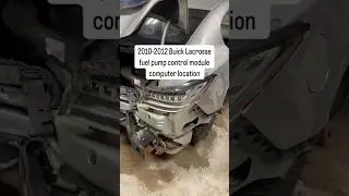 Part #20791901 Buick Lacrosse 2010-2012 fuel pump control computer module location