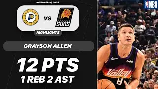 Grayson Allen vs Indiana Pacers | 12 PTS 1 REB 2 AST 1 STL | NBA 11-14-2025 Highlights