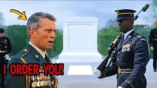 Russian General Defies Black Tomb Guard&mdash;Humbled by American Honor