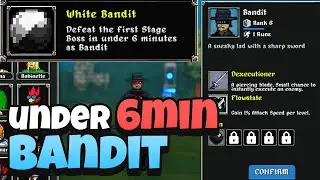 083 White Bandit: испытание на разблокировку менее чем за 6 минут, Megabonk