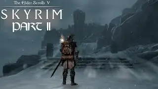 The Elder Scrolls V: Skyrim - Let's Play - Part 2 - The Greybeards of High Hrothgar | Auralinus