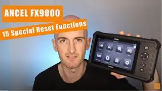 Ancel FX9000 Review Oil  Reset, IMMO, DPF Regeneration 9 languages Sensitive Touch OBDZON