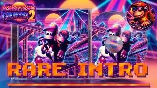 [Donkey Kong Country 2] Rare Intro - Synthwave Rock Cover