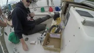 Little Bear Westsail 32 refit:Exhausting Vlog #185