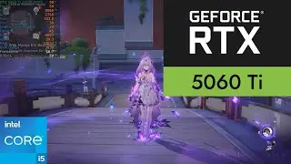 RTX 5060 Ti Honkai star rail 1440P Max Settings!