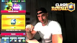 CLASH ROYALE -  Pola sata battleova i nove legy karte!