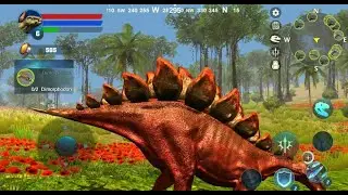 Best Dino Games - Stegosaurus Simulator Android Gameplay