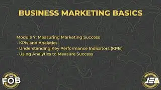 Module 7 Measuring Marketing Success