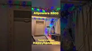 #Allpowers #offgrid #powerstation #ups #ilumination #campervan #kamper #bus #xmas  @ALLPOWERSDirect